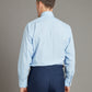 Berwick Shirt SC - Classic Collar Micro Check - Sky Blue