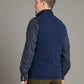 Reversible Cashmere Gilet - Navy / Moss