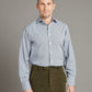 Berwick Shirt DC - Classic Collar - Micro Check - Navy