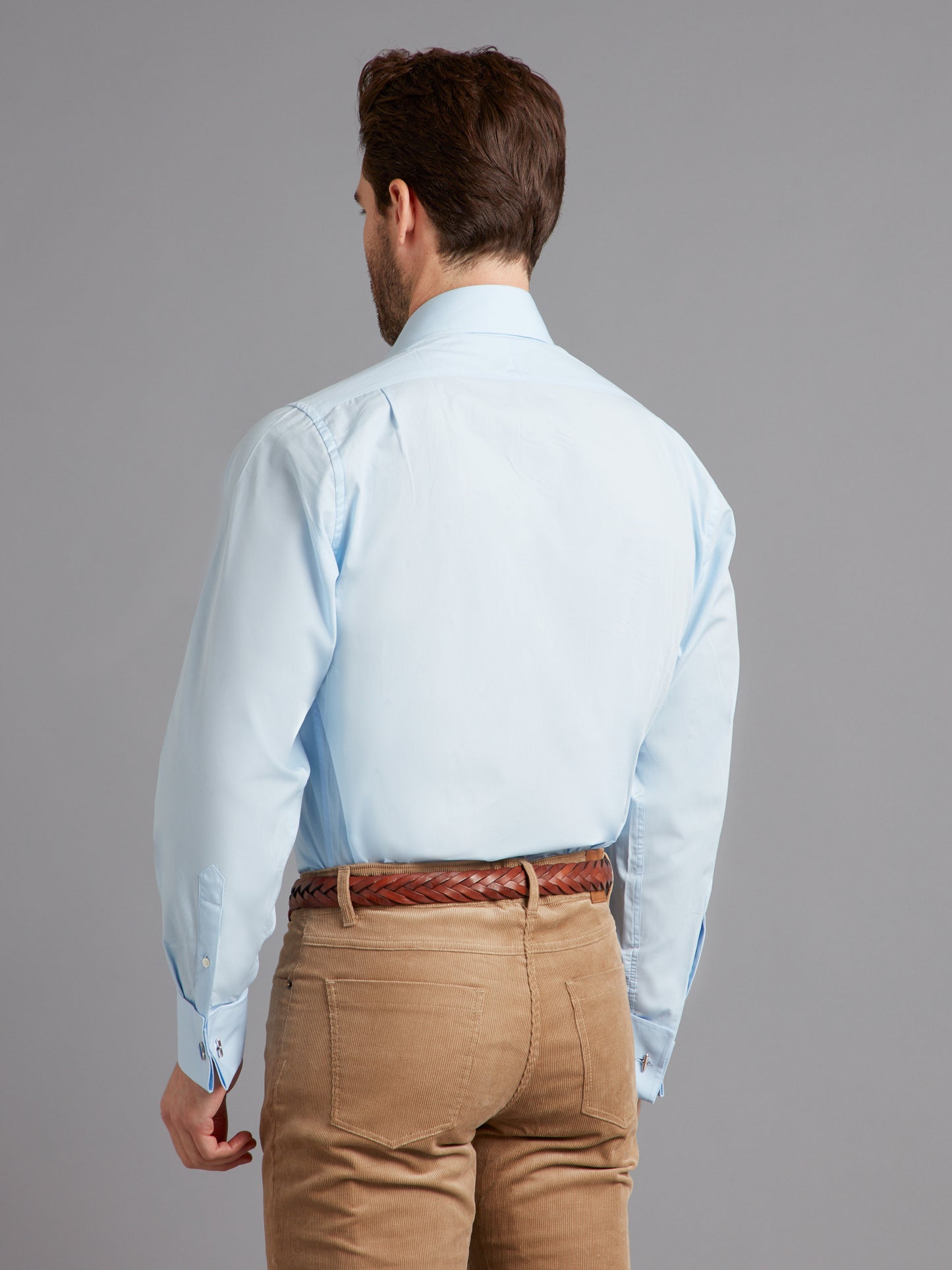 Berwick Shirt DC - Classic Collar, Poplin - Sky Blue