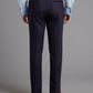Pleated Trousers - Wool Twill Navy
