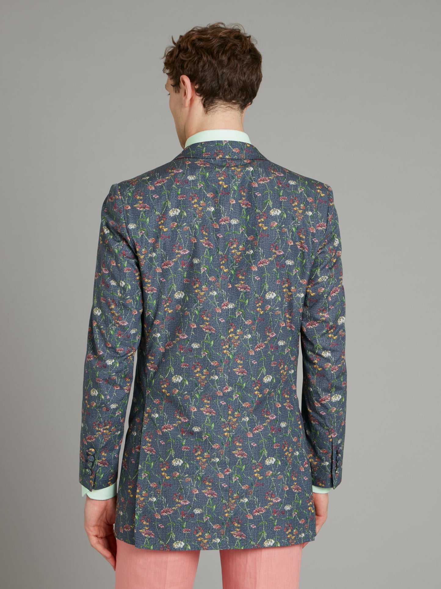 Full Bloom Carlyle Cocktail Jacket - Navy