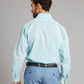 Regular Fit shirt - Seersucker Turquoise