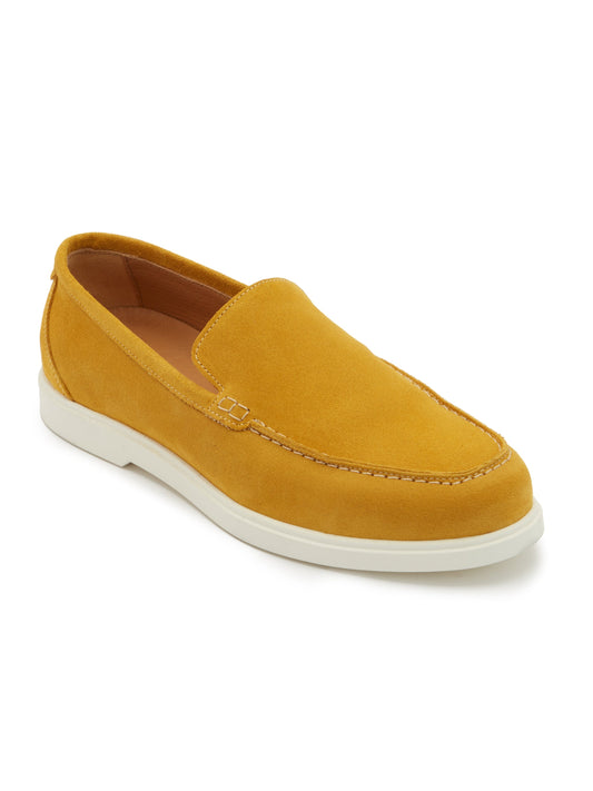 Moccasin Suede - Yellow