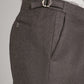 Pleated Trouser - Grey Flannel