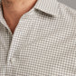 Regular Fit Shirt - Melange Small Check - Pale Grey
