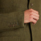 Single Breasted Overcoat – Forest Green