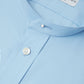 Collarless Shirt - Blue