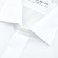 City Shirt Covered Placket Poplin - White