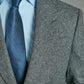 Oliver Brown mid-grey morning suit - details