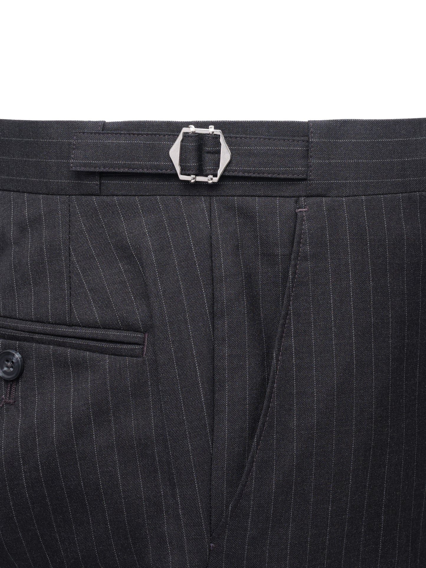 Limited Edition Eaton Suit - Grey Pinstripe Lightweight