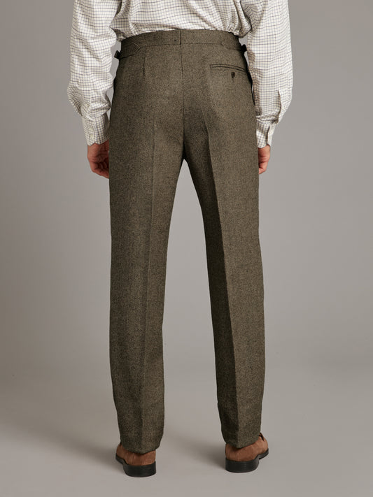 Pleated Trousers - Deveron Tweed