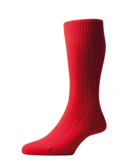 Pantherella Cashmere Socks - Red