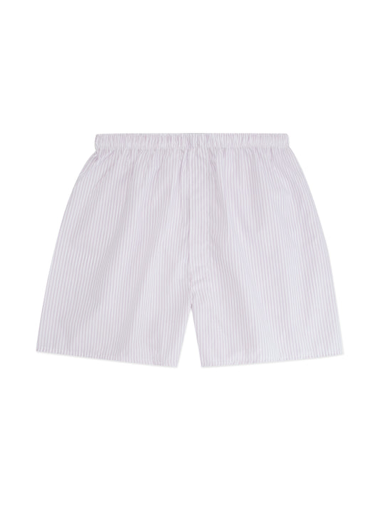 Luxury Boxer Shorts - Pink Stripe
