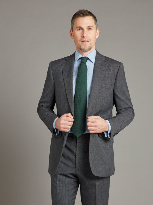 Sloane Suit - Pick and Pick Dark Grey