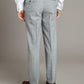 Flat Front Trousers with Coin Pocket - Prince of Wales Navy