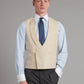 Pure Silk Double Breasted Waistcoat - Ivory