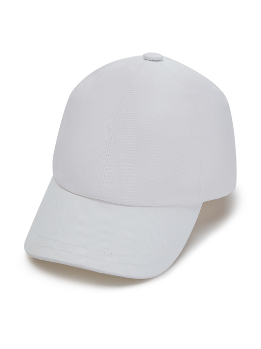 Baseball Cap - Cotton White