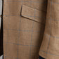 Eaton Jacket Linen - Beige Windowpane
