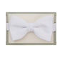 Marcella Bow Tie, Ready Tied - White