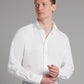 Organic Linen shirt - Crisp White