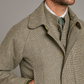 Field Coat - Nailhead Tweed - Cool Sage