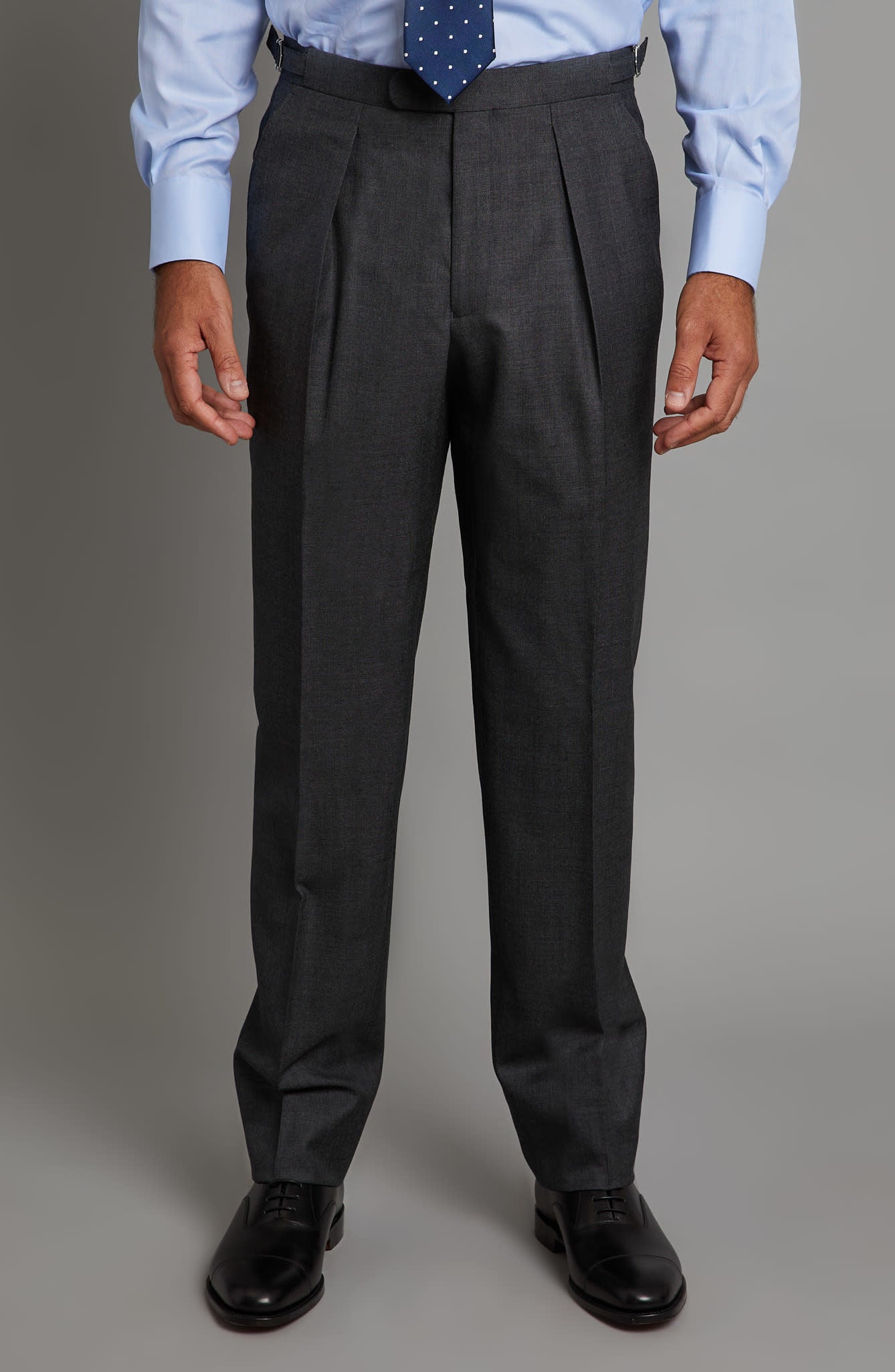 Eaton Suit - Plain Grey – Oliver Brown