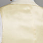 Single Breasted Wool Waistcoat - Cream