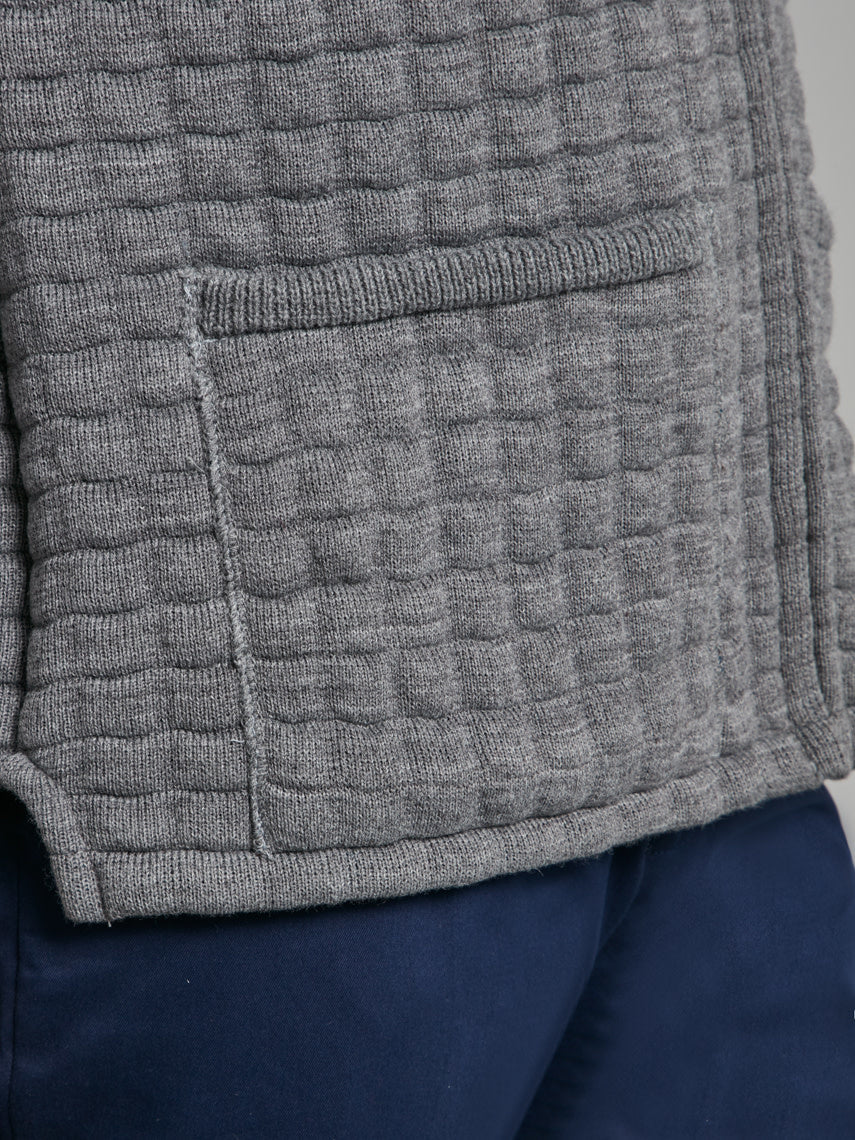 Quilted Thermatex Gilet - Grey