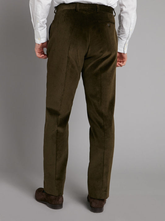 Heavyweight Corduroy Trousers - Olive