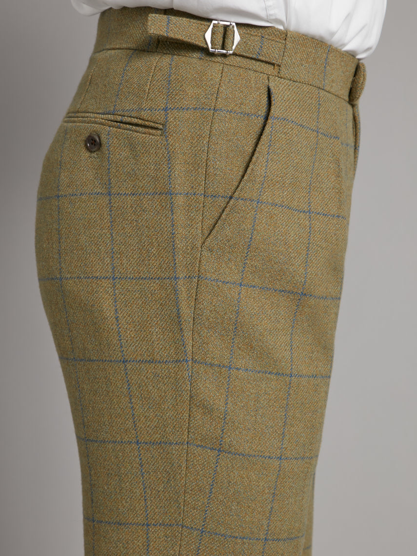 Pleated Trousers - Ettrick Tweed