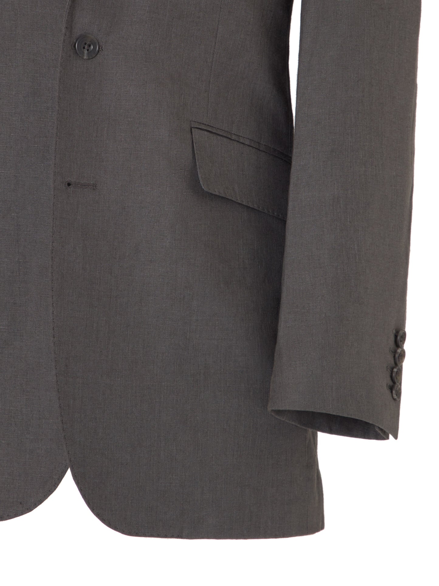 Carlyle Suit - Slate Linen