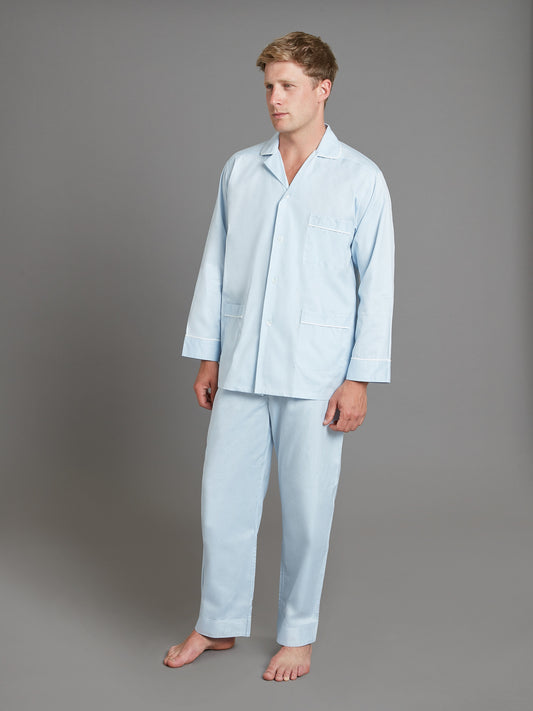 Pyjamas Plain Blue