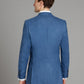 Eaton Jacket - Textured Aegean Blue