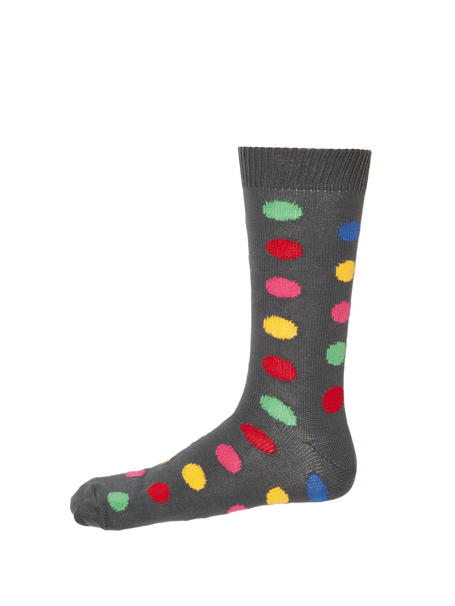 Polka Dot Socks Slate