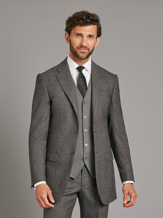 Astell Suit - Prince of Wales - Grey