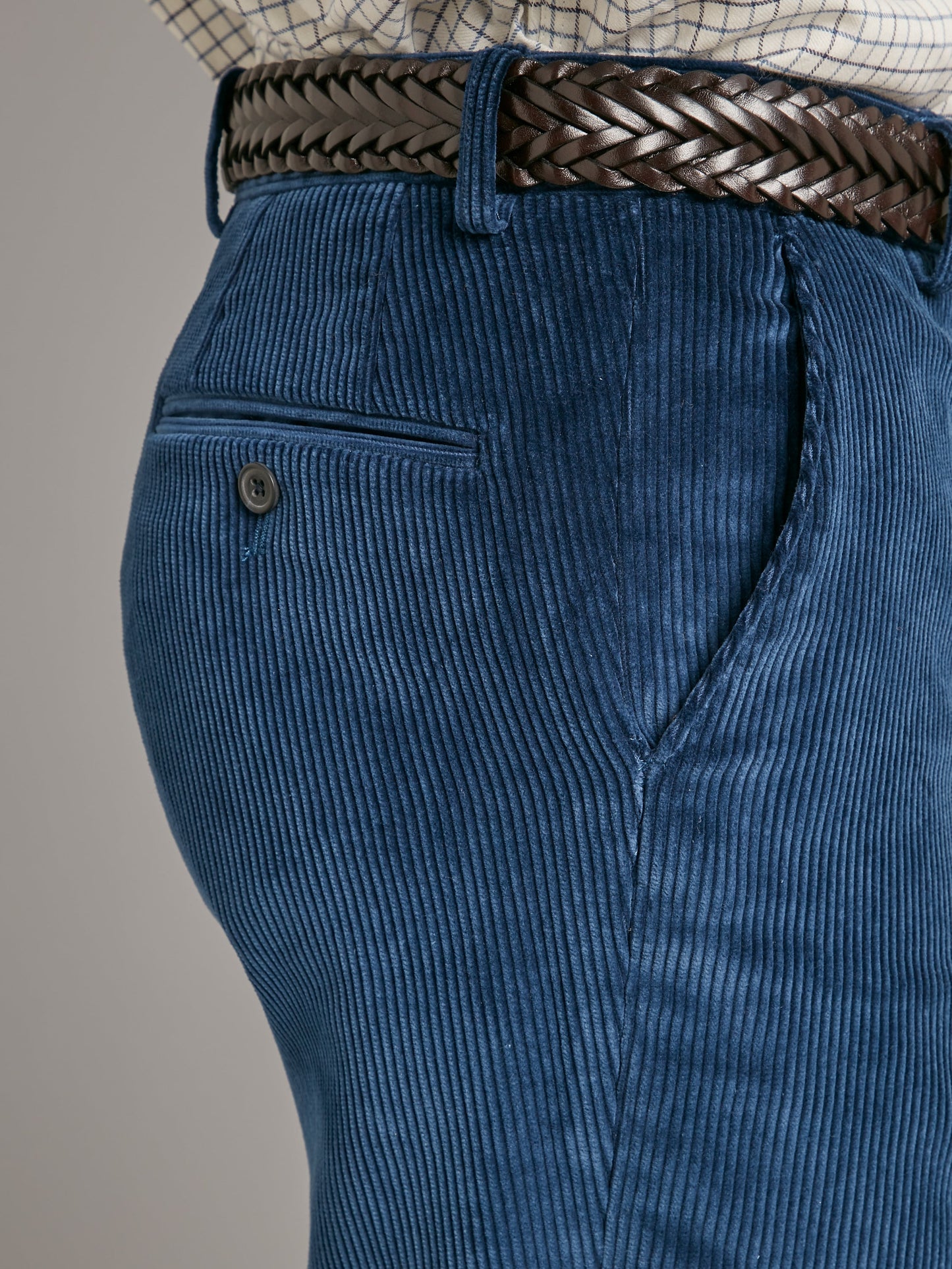 Heavyweight Corduroy Trousers - Ink Blue