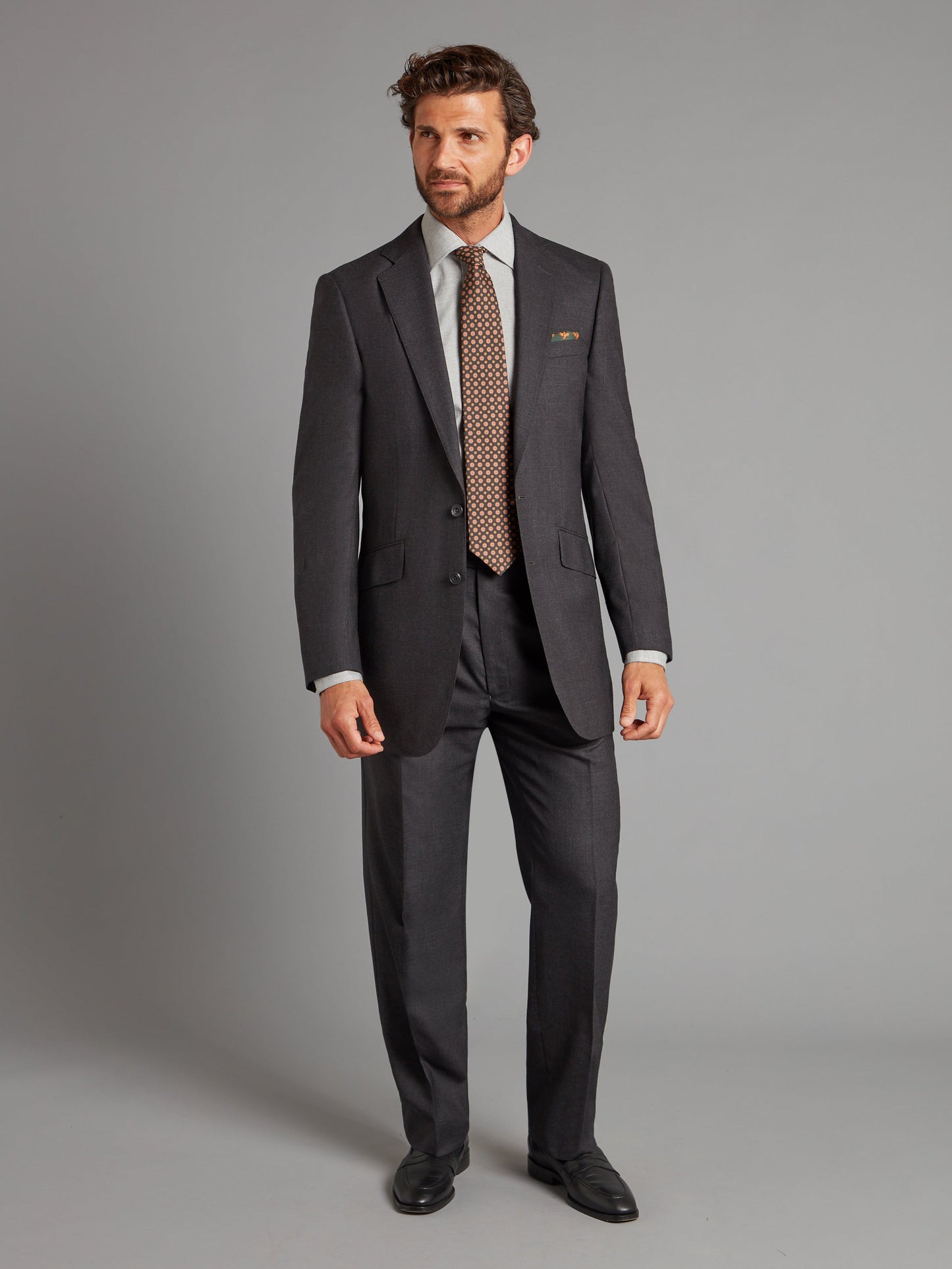 Lightweight Eaton Suit - Plain Grey