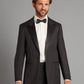 Luxury Carlyle Dinner Suit Loro Piana - Black