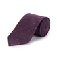 Diamond and Square Tie - Purple