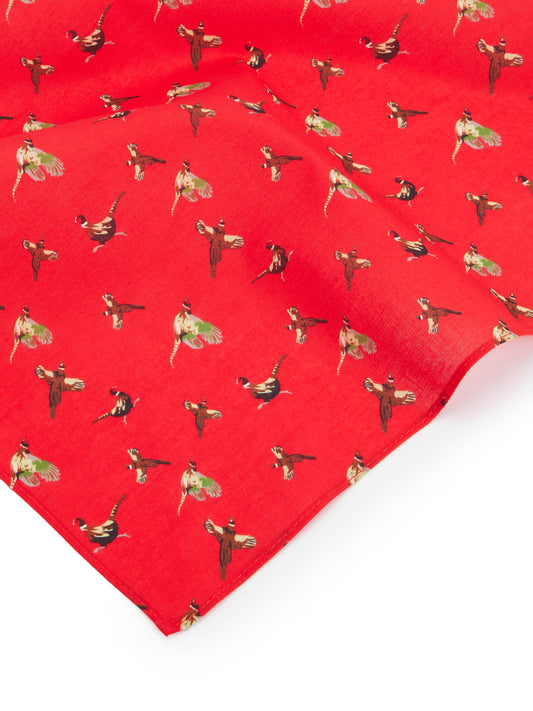 Cotton Handkerchiefs Set - Country Pheasant