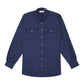 Casual Shirt with Pockets - Navy
