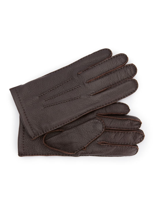 City Gloves Cashmere lined - Brown