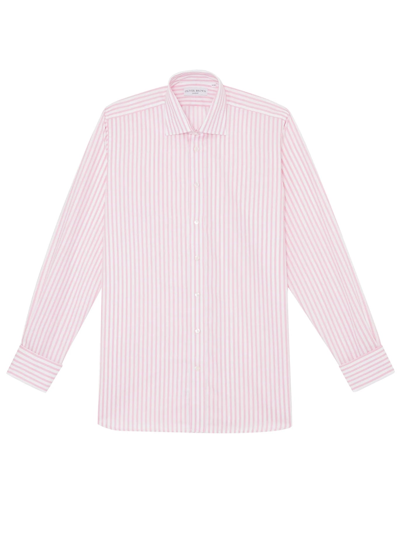 Cocktail Shirt - Oxford Striped Pink