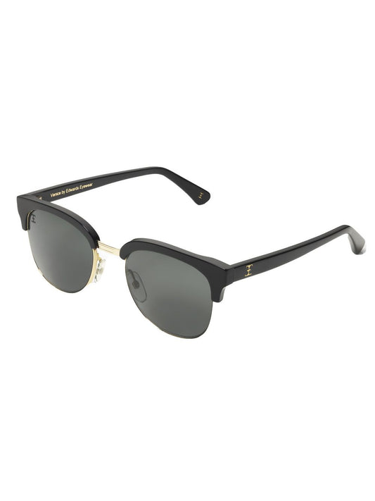 Venice Sunglasses by Edwards Eyewear Black gloss/grey polar