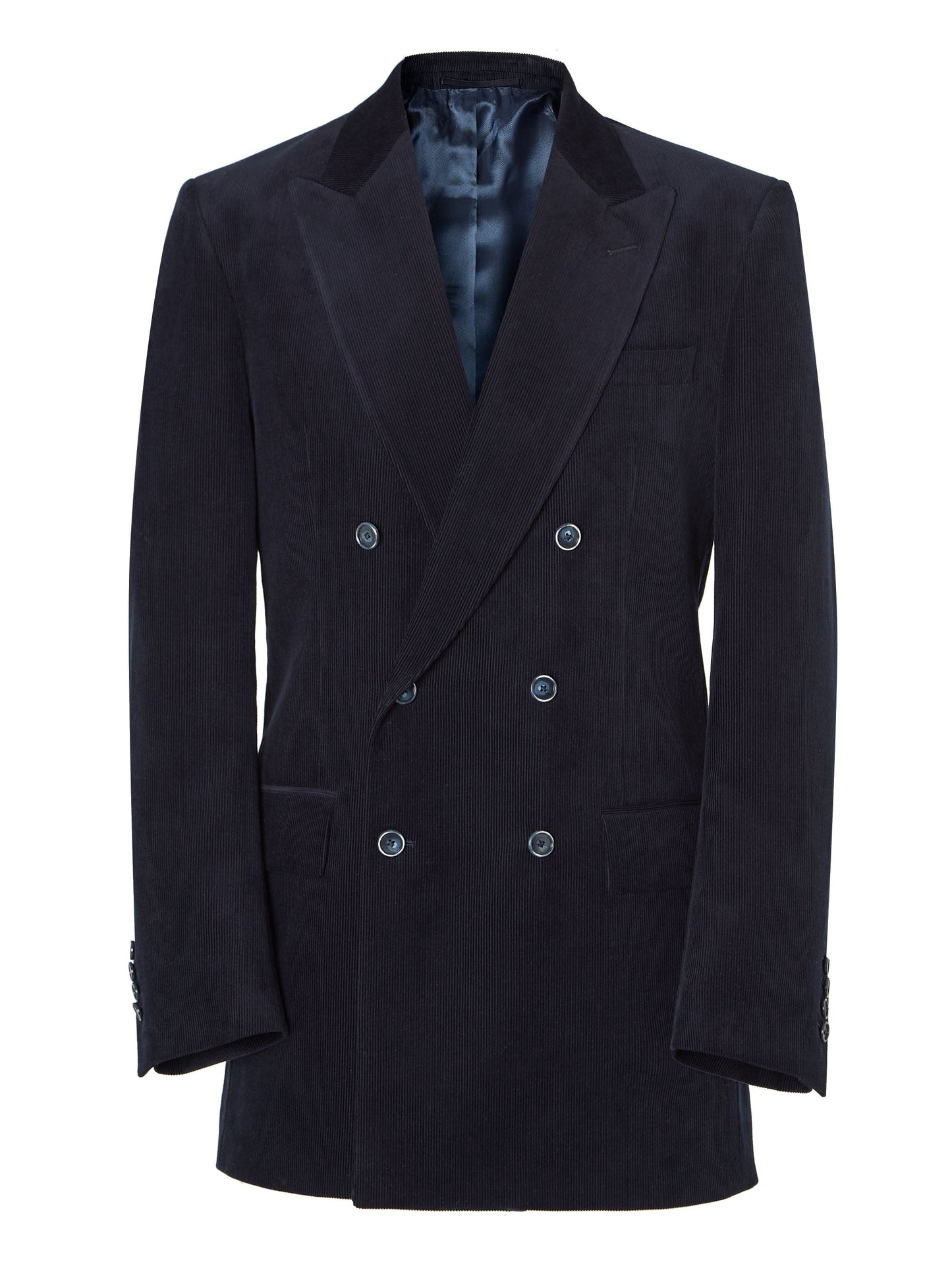 Beaufort Jacket - Needlecord Navy – Oliver Brown