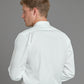 Marcella Dress Shirt, Collarless - White