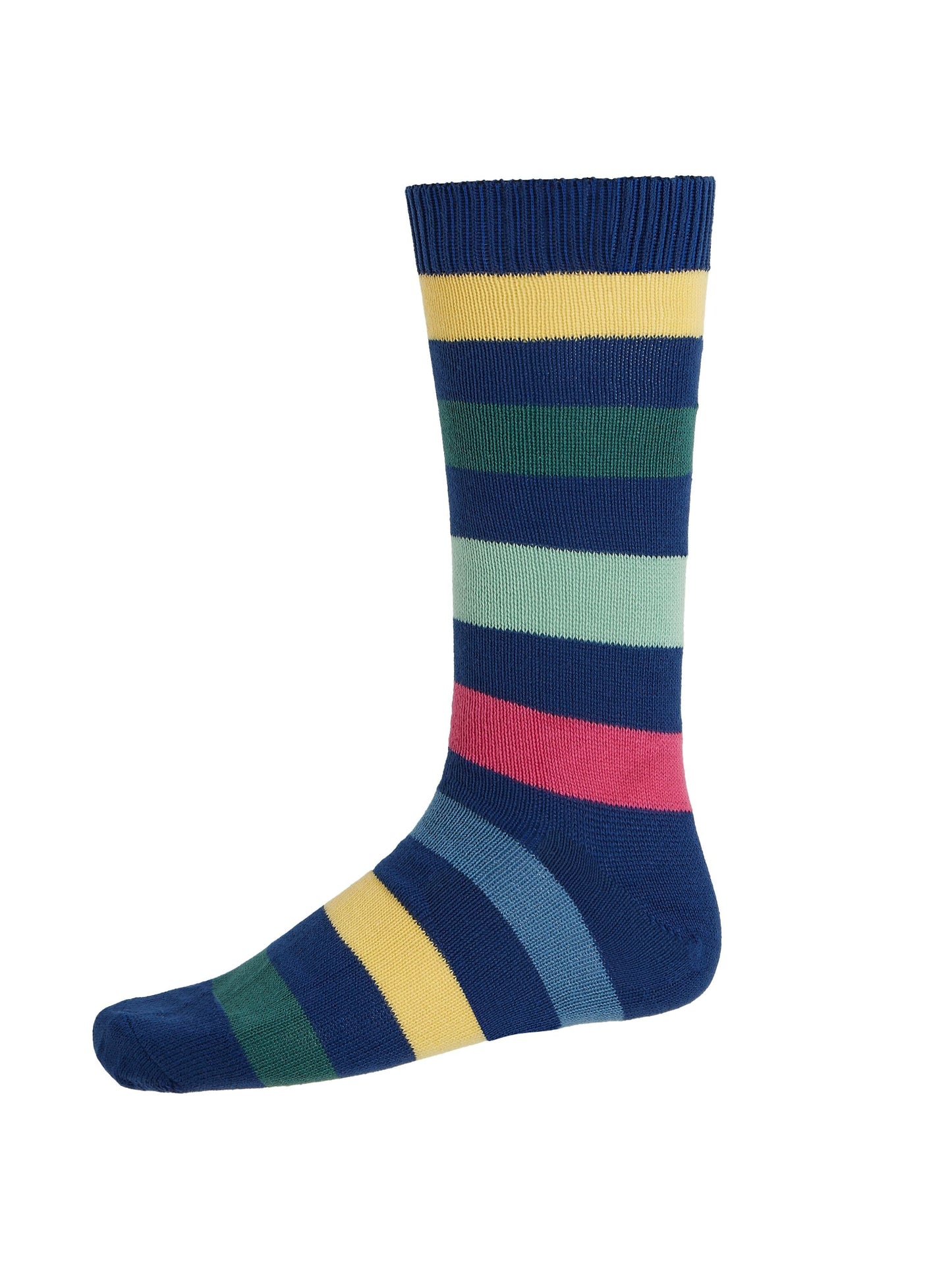 Multi Stripe Socks Navy