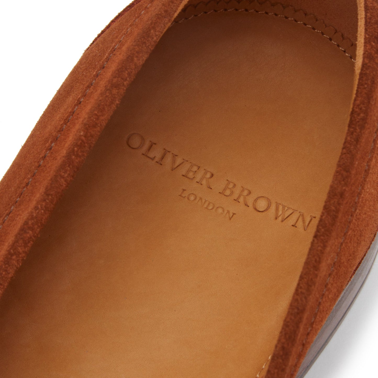 Oliver Brown Loafer - Suede Brown