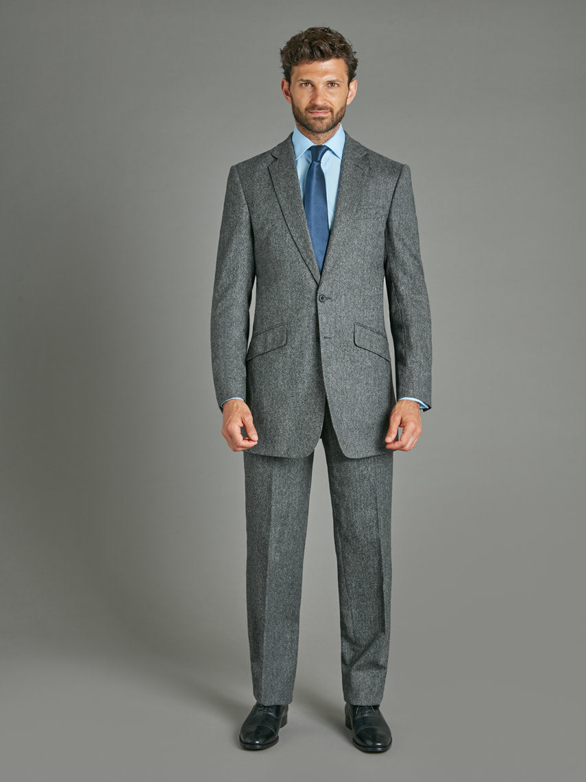 Sloane Suit - Flacked Mid Grey